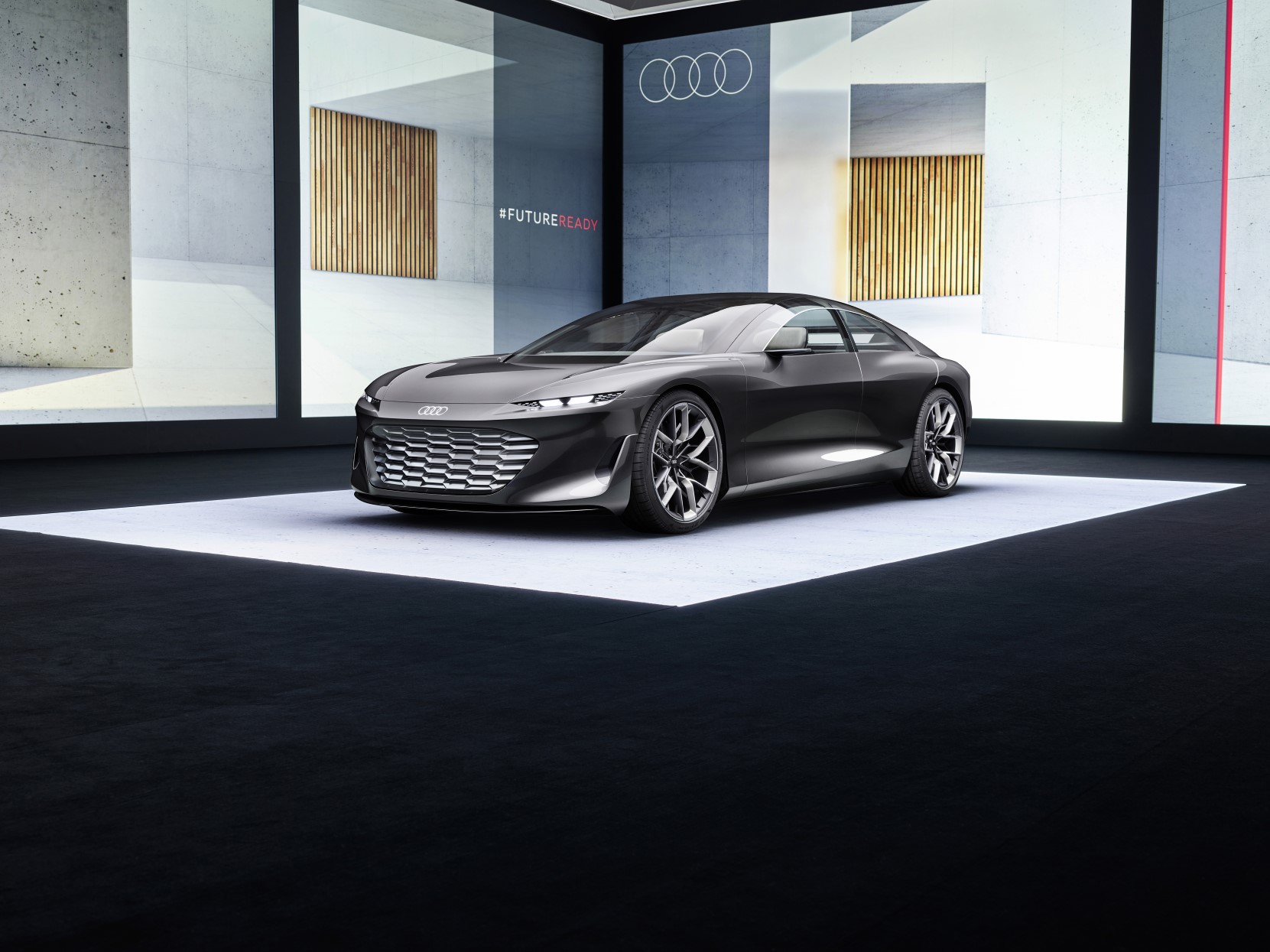 Audi grandsphere concept: primeira classe em direção ao futuro